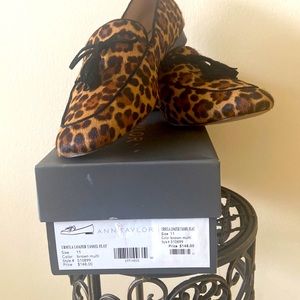 Ann Taylor Ursula Loafers with tassel.